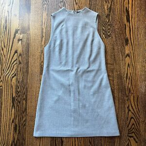Alice + Olivia Women's Grey Scoop Sleeveless Sheath Dress (Size 6)